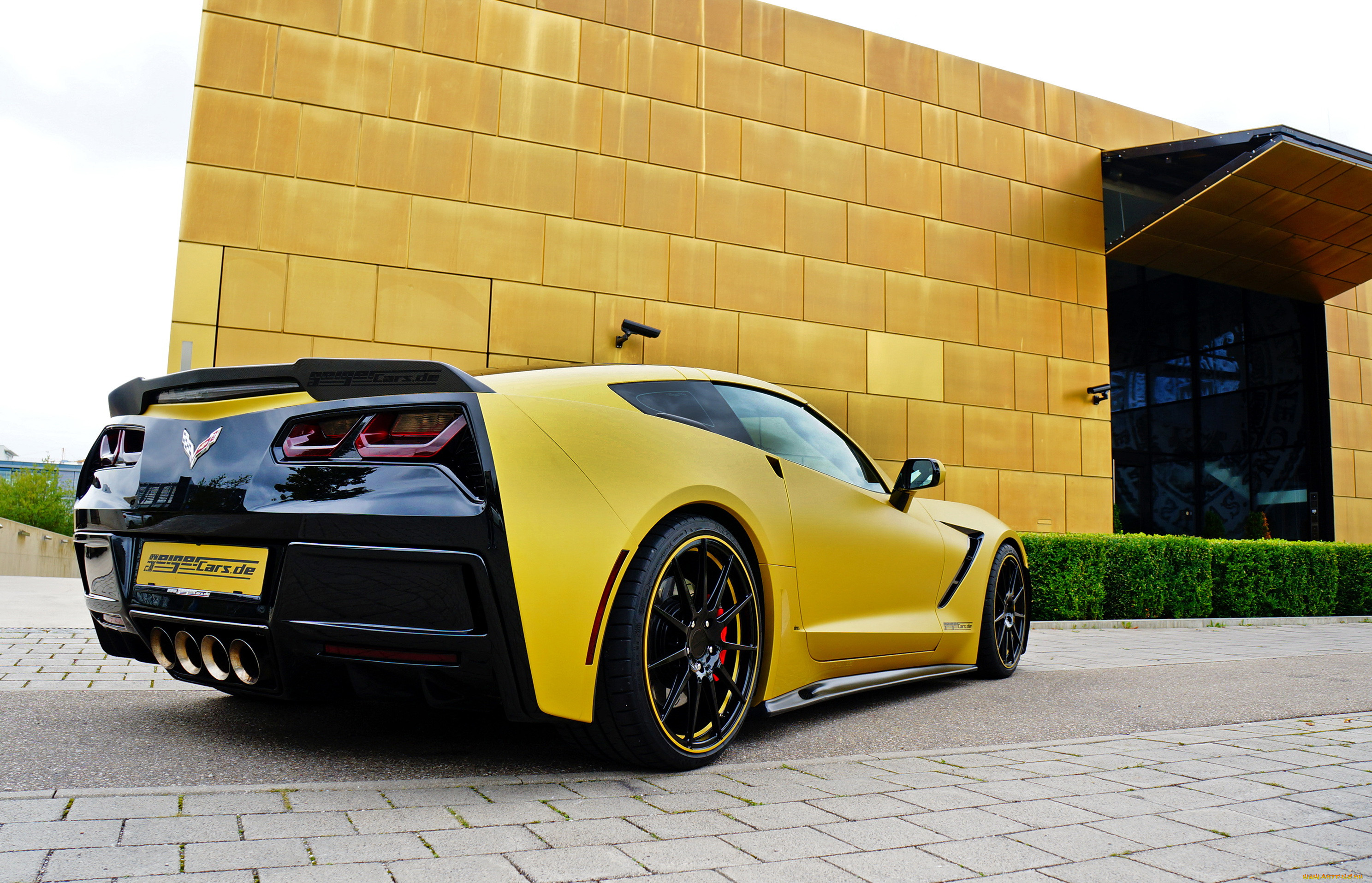 Обои 2014 Chevrolet Corvette C7 Stingray (GeigerCars) Автомобили Corvette,  обои для рабочего стола, фотографии 2014 chevrolet corvette c7 stingray ,  geigercars, автомобили, corvette, желтый, stingray, тюнинг, металлик,  chevrolet Обои для рабочего стола,